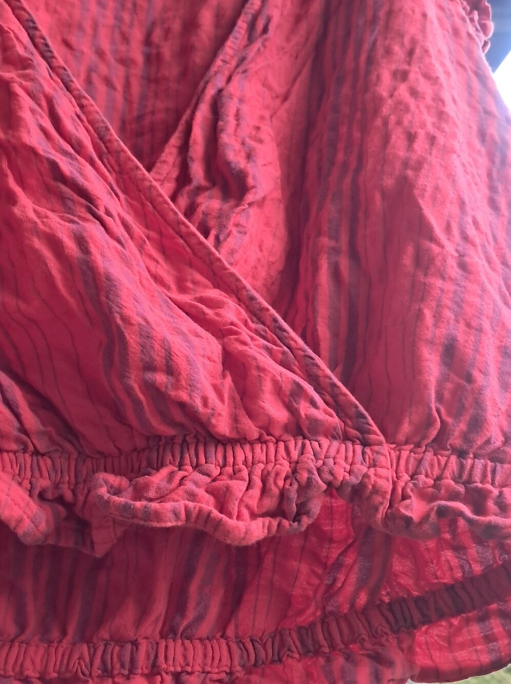 Universal Thread Cropped Blouse - Picture 3 of 4